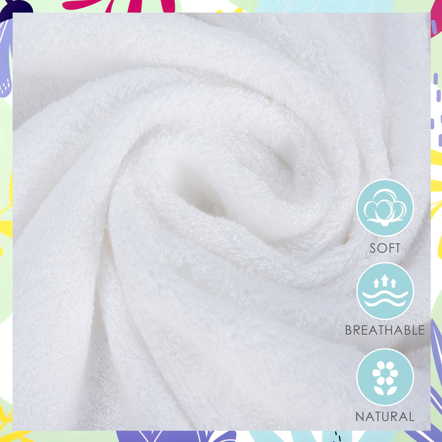 babeniq modern baby hooded towels and washcloth in south africa,
