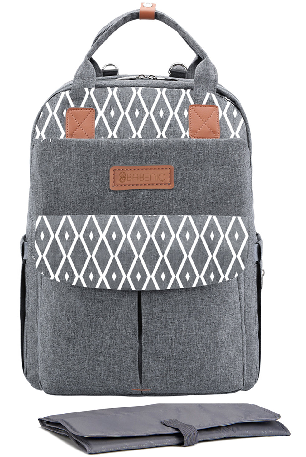 Babeniq Mummy and Baby Diaper Bag Backpack, Waterproof Large Maternity Bag