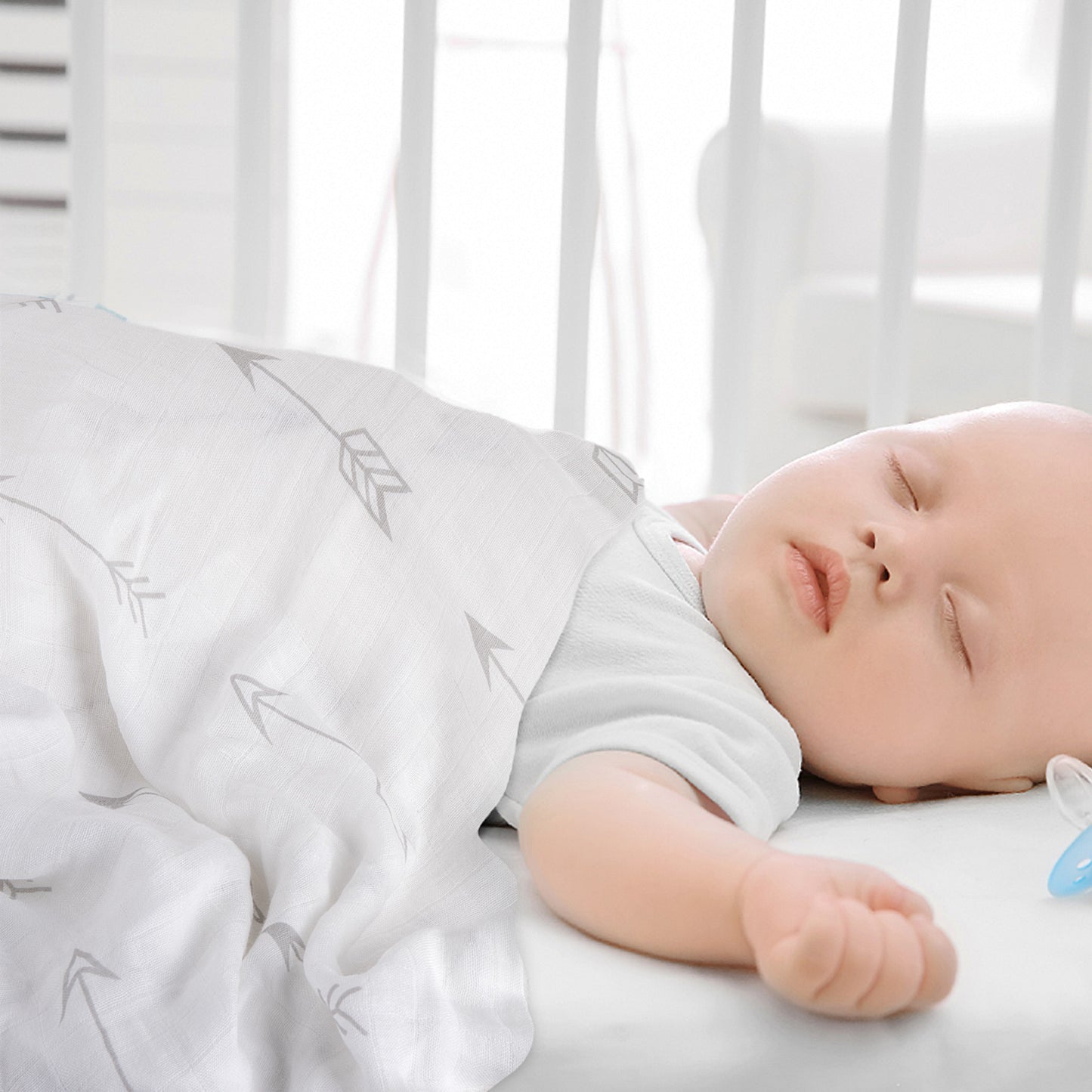 3 Pack Bamboo Swaddle Muslin Blanket