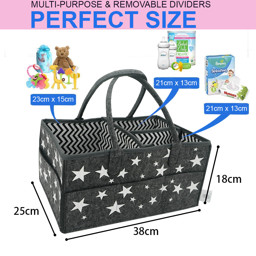 Buy Online Babeniq High Quality Large Baby Diaper Caddy Organizer in South Africa Star BABENIQ